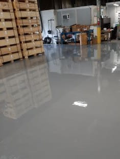 Finished Epoxy Surface
